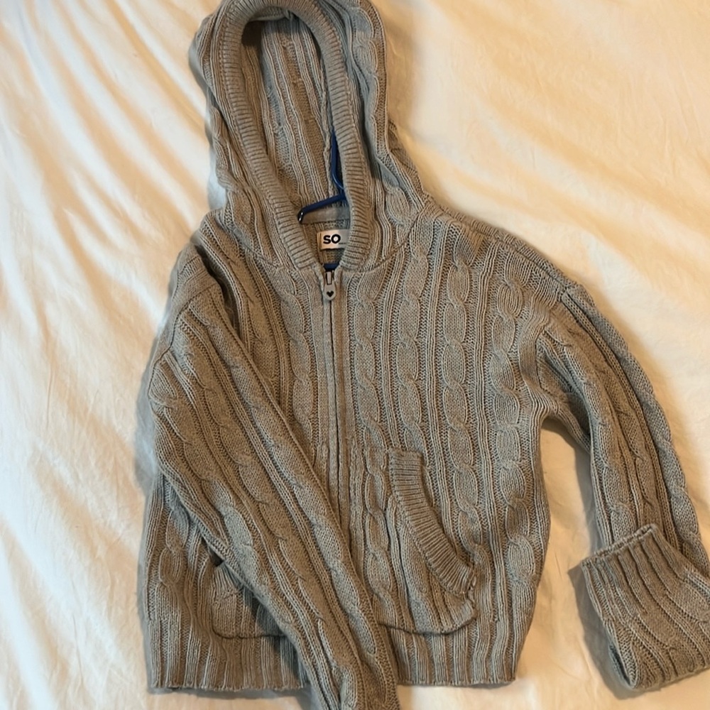 SO Cotton Zip up Hoodie